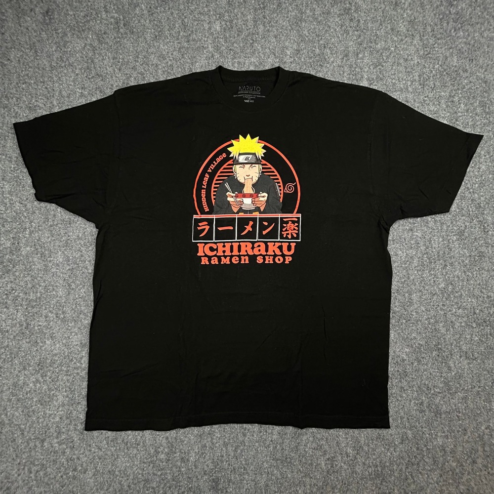 Naruto Ichiraku Ramen Shop T Shirt Mens 3XL Japanese Manga Anime Shippuden